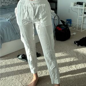 neiman marcus white cargo pants